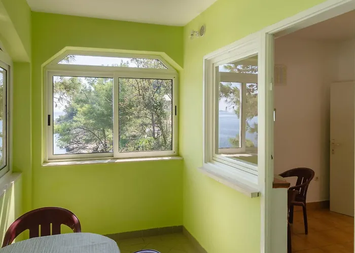 아파트 Seafront Olivera-one Bedroom With Balcony And Sea View Ante *